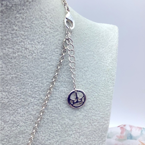 Trifari Rhinestone Necklace Modern - Picture 3 of 3